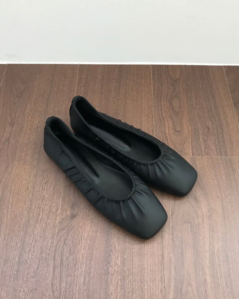 Square Mood Flat Shoes (3 Colors)