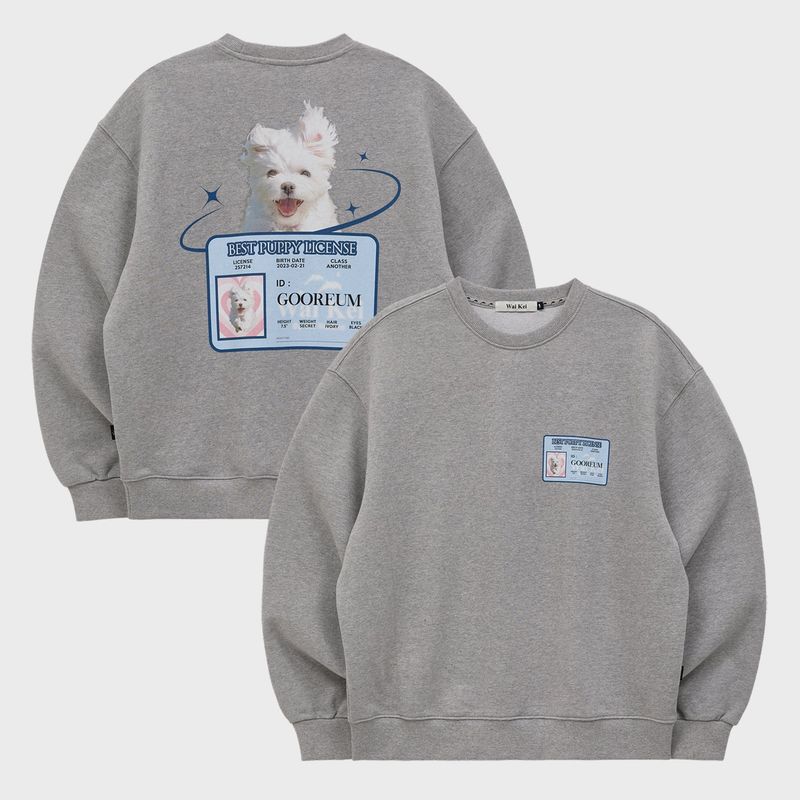 WaiKei(ワイケイ)の「Maltese GOOREUM Nametag Sweatshirt(Tops)」