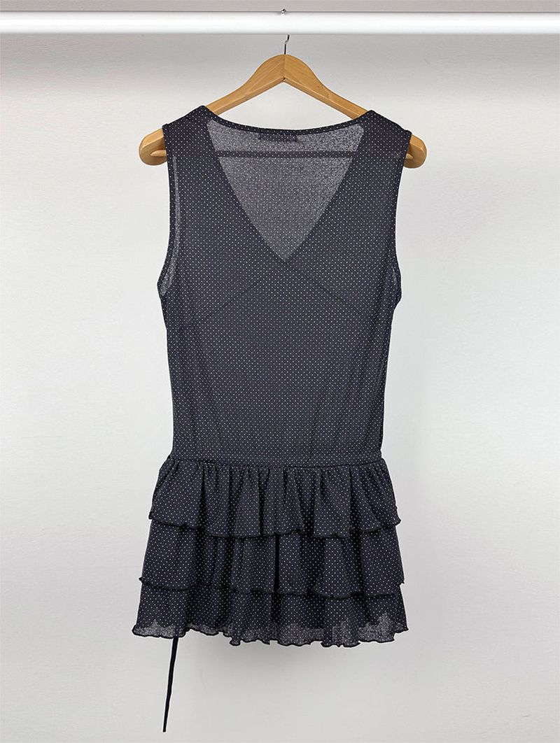 DOT CANCAN LAYERED DRESS (3C)