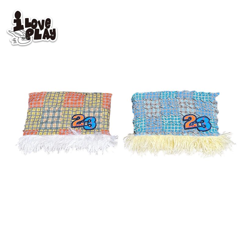 loveplayshop（ラブプレイショップ）の「loveplayshop "Lucky Star No. 23" 両面キャップデザインのストライプファーハット（帽子）」