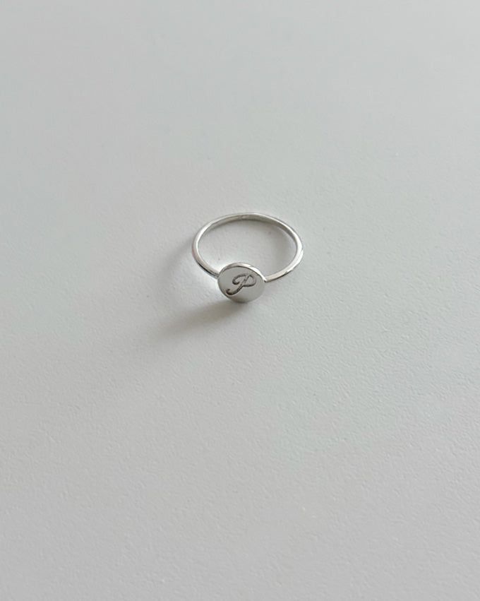 POKKI（ポッキ）の「[MADE] SIGNATURE P RING (SILVER)（Accessories）」