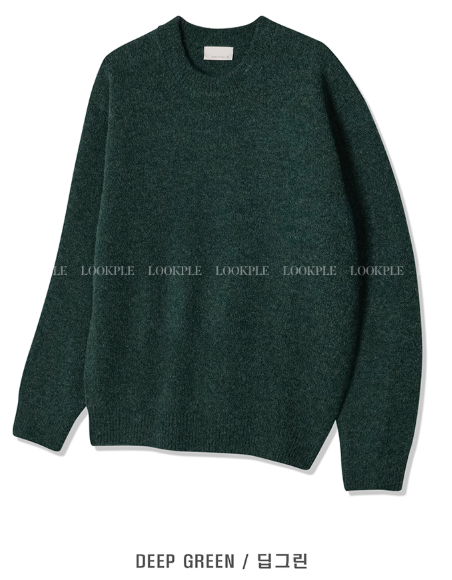 nade Alpaca Overfit Wool Round Knit