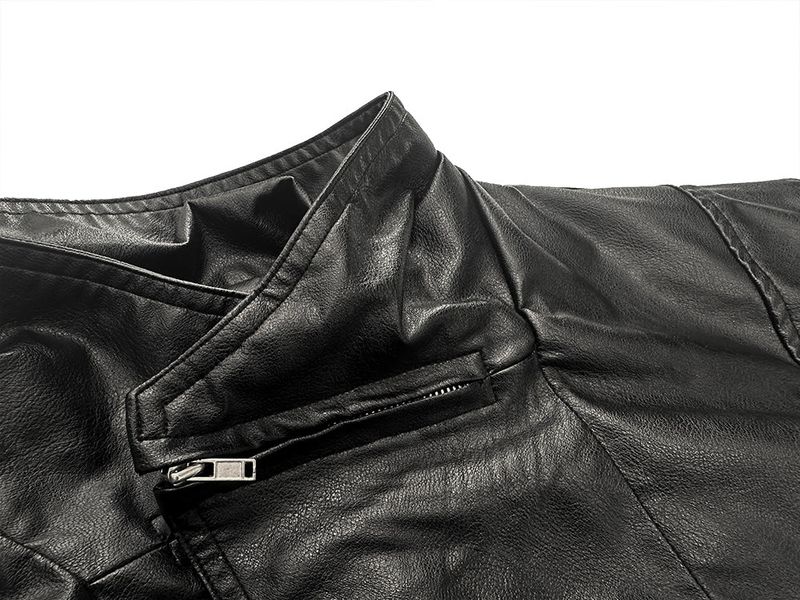 Fiora Crop Leather Jacket