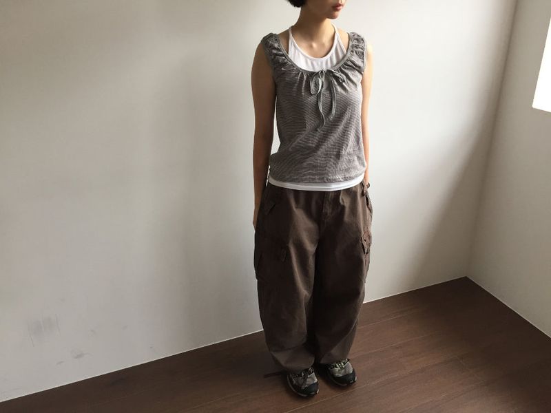 Logic Pigment Cargo Pants (2color)