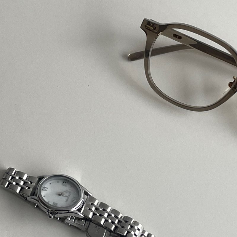 basic metal watch(2design)