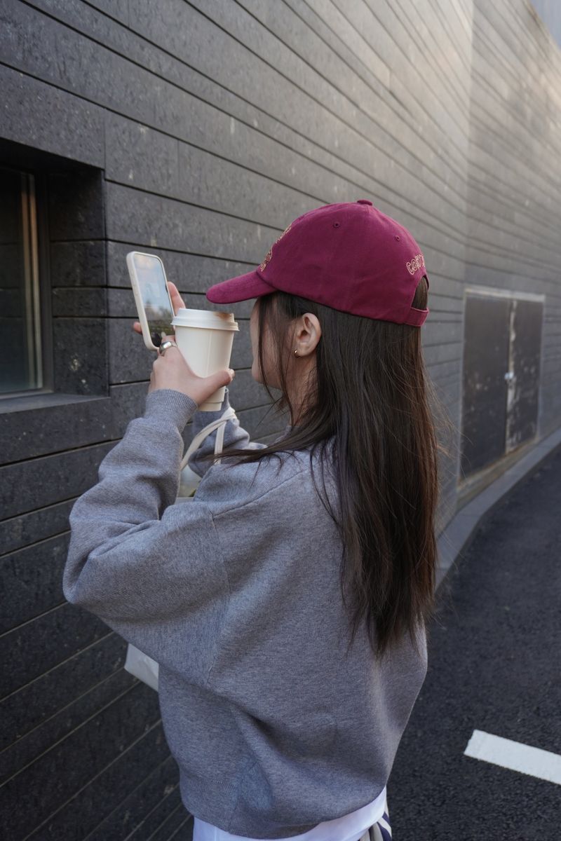 Friends Together Cap - Burgundy