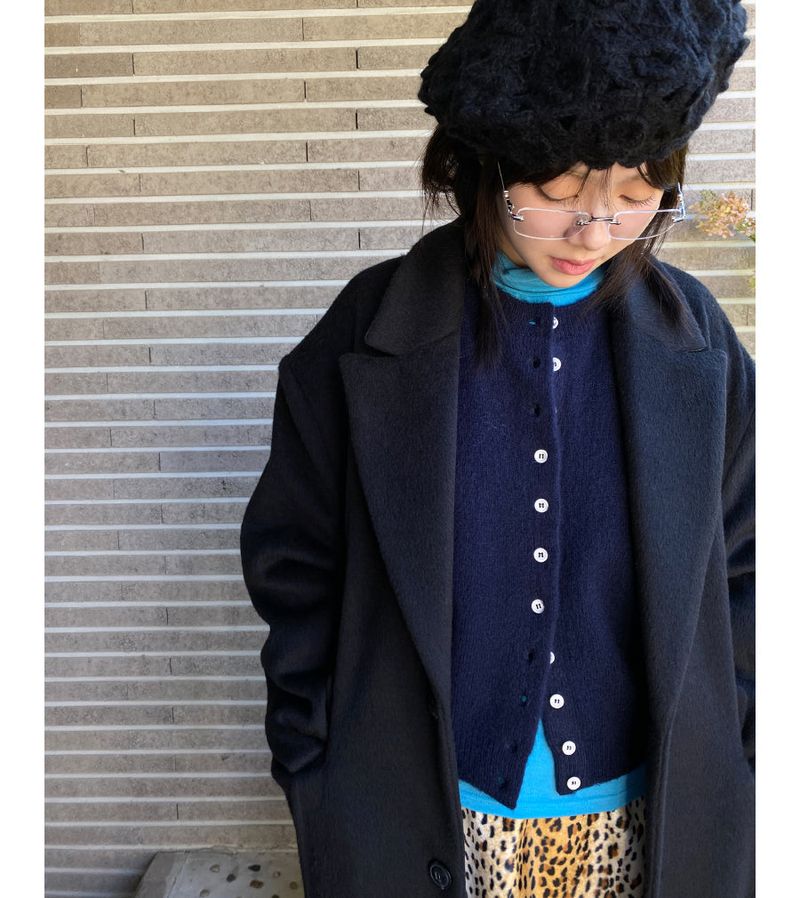 gentleman single maxi coat