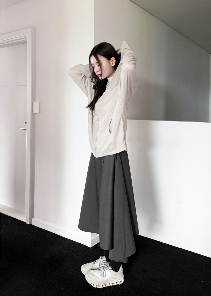  BUCKLE LAYER SKIRT