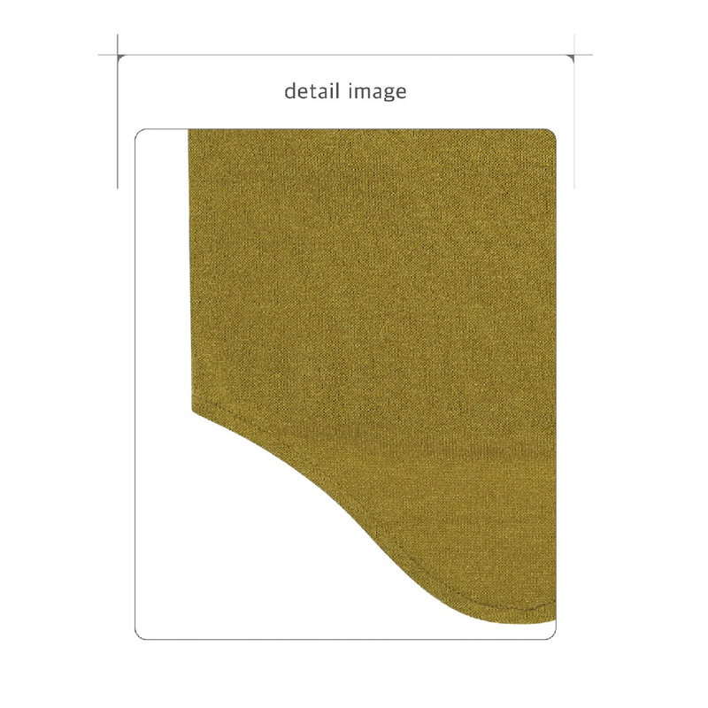 HALTERNEK KNIT VEST_OLIVE