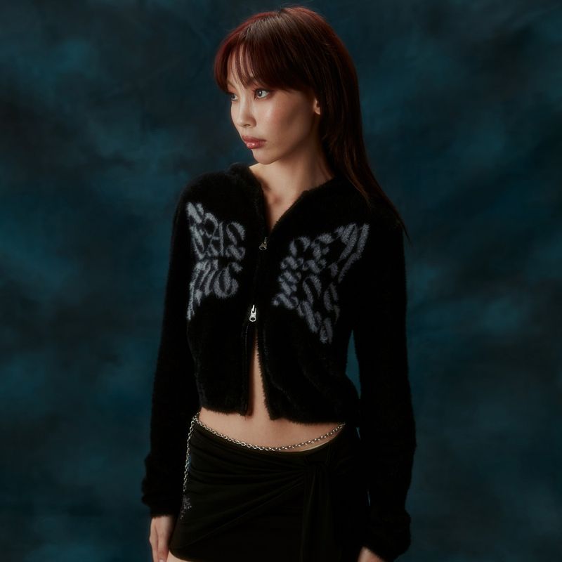 Fallen Angels(フォールンエンジェルズ)の「ABBA HOODIE JACKET_BLACK(Tops)」