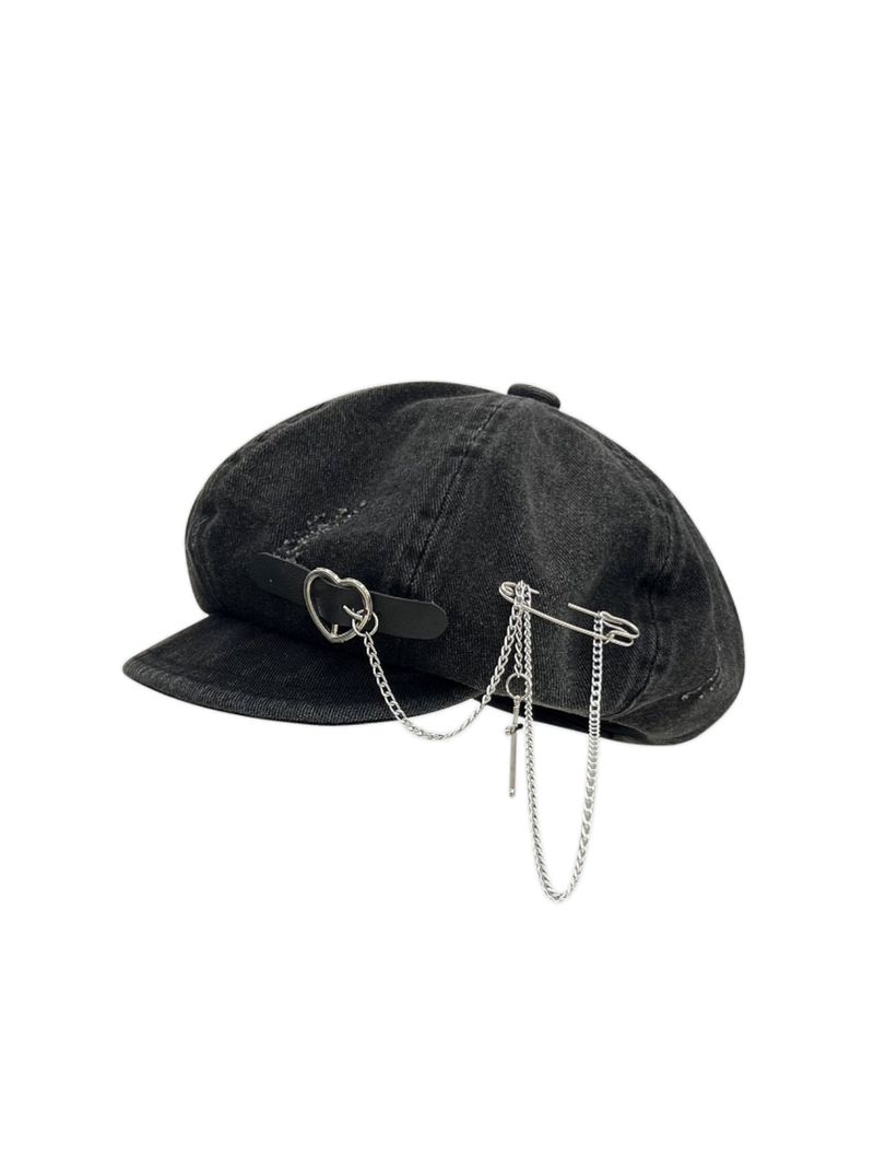 Cozy&Kitsch(コージーアンドキッチ)の「Evia Chain Newsboy Cap(Hats)」