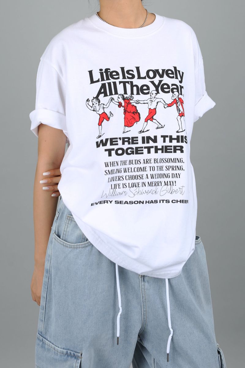 GALE PRINTING OVERFIT T-SHIRTS