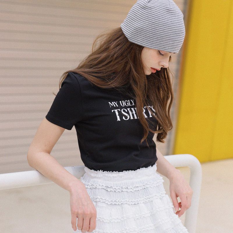 cottonrebirthclub（コットンリバースクラブ）の「マイアグリーアートワークTシャツ (2color)（トップス）」