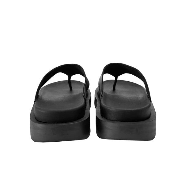 Minimal double sole flip flops