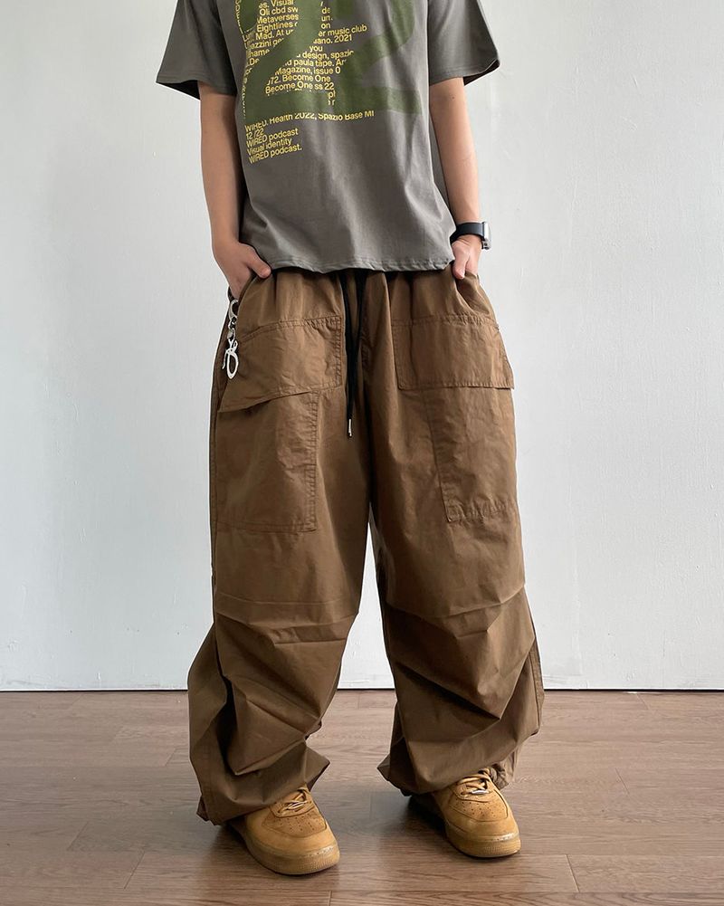 Deep Cargo Balloon Pants