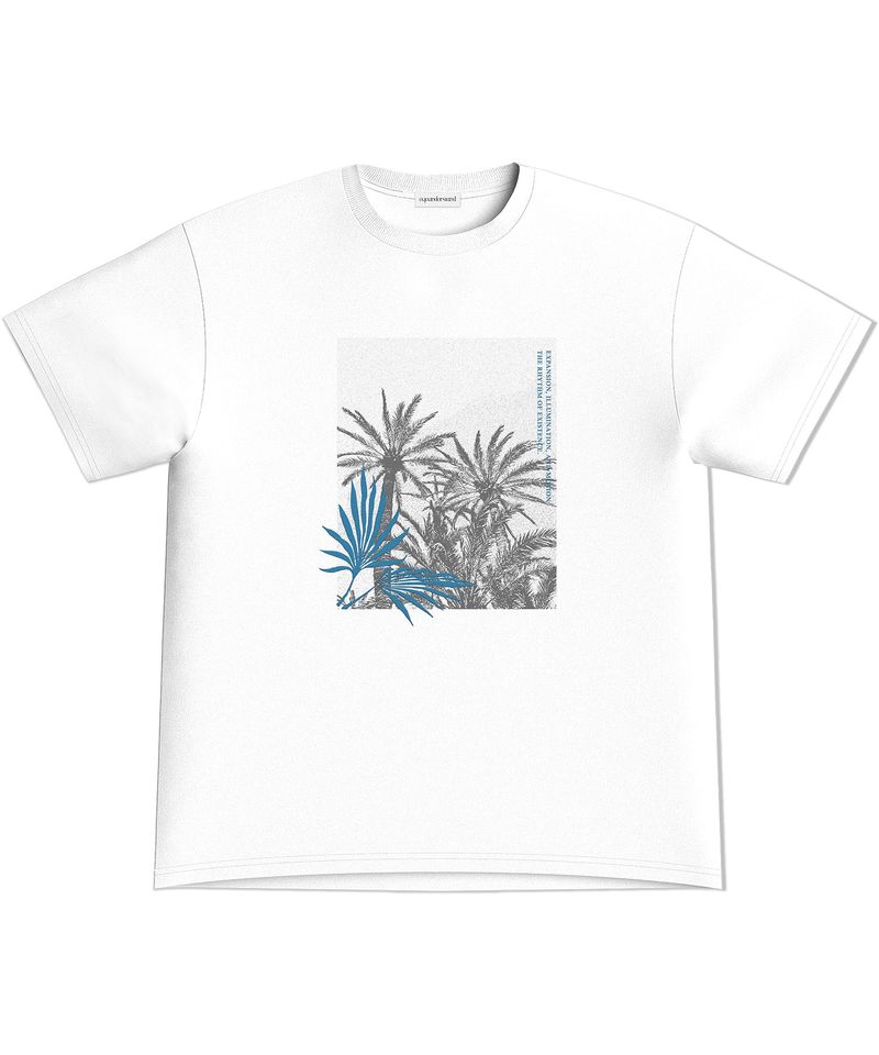eyeunderstand（アイアンダースタンド）の「オアシスハーフTシャツ (ホワイト)（トップス）」