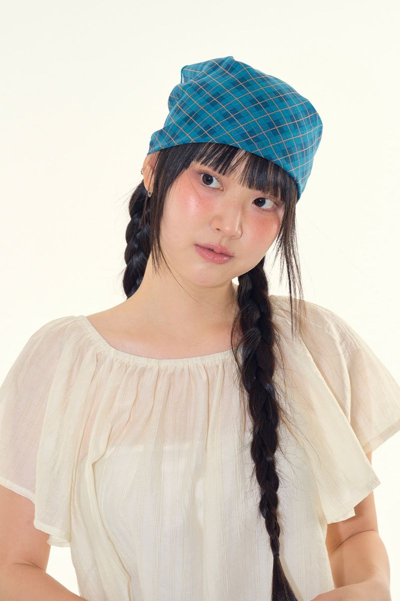 Raucohouse（ラウコハウス）の「Check light bandana（Hair Accessories）」