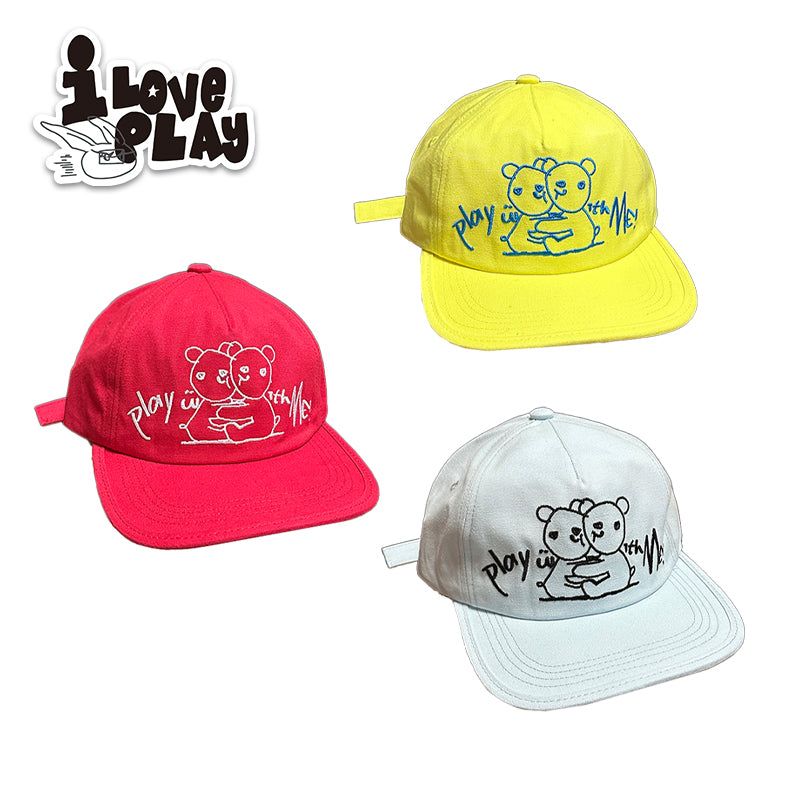 loveplayshop（ラブプレイショップ）の「loveplayshop Play with me! Let's hug!かわいいニッチなデザインスタイルのつばなし帽子（帽子）」