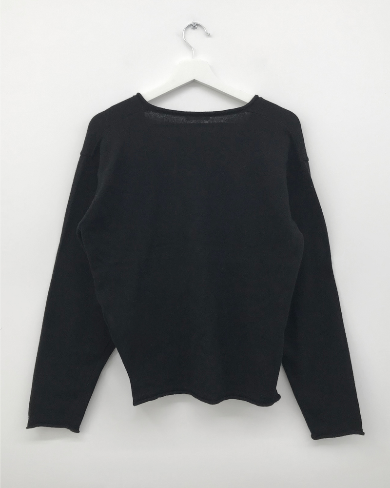 Luro V-neck knit (8color)