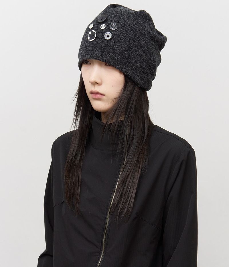 HIFIFNK（ハイファイファンク）の「(W) Betty Button Beanie（Hats）」