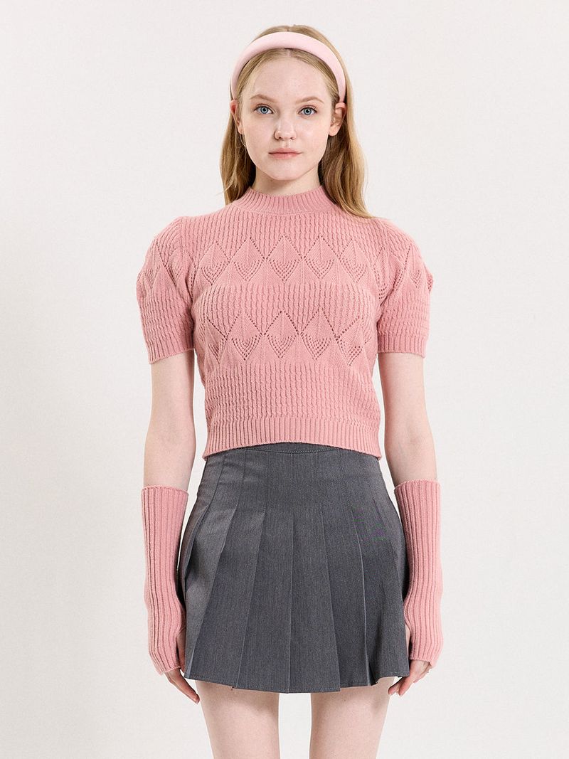PINK PINEAPPLE(ピンクパイナップル)の「PUFF WARMER SWEATER(Tops)」