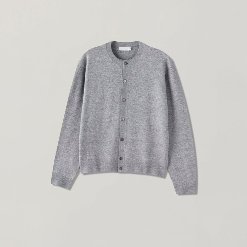 Doom knit layered cardigan