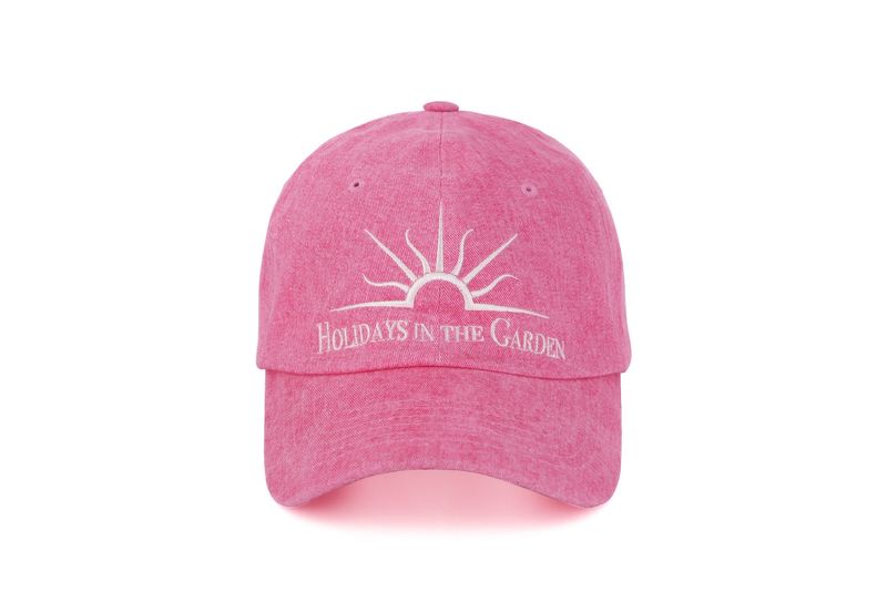 HOLIDAY BALL CAP (pink)