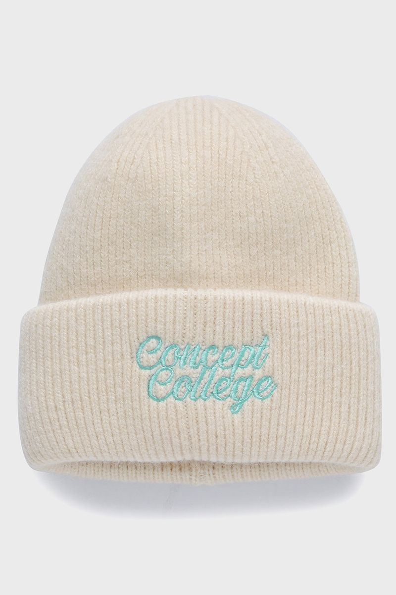 Soft Angora Ivory Beanie [Unisex]