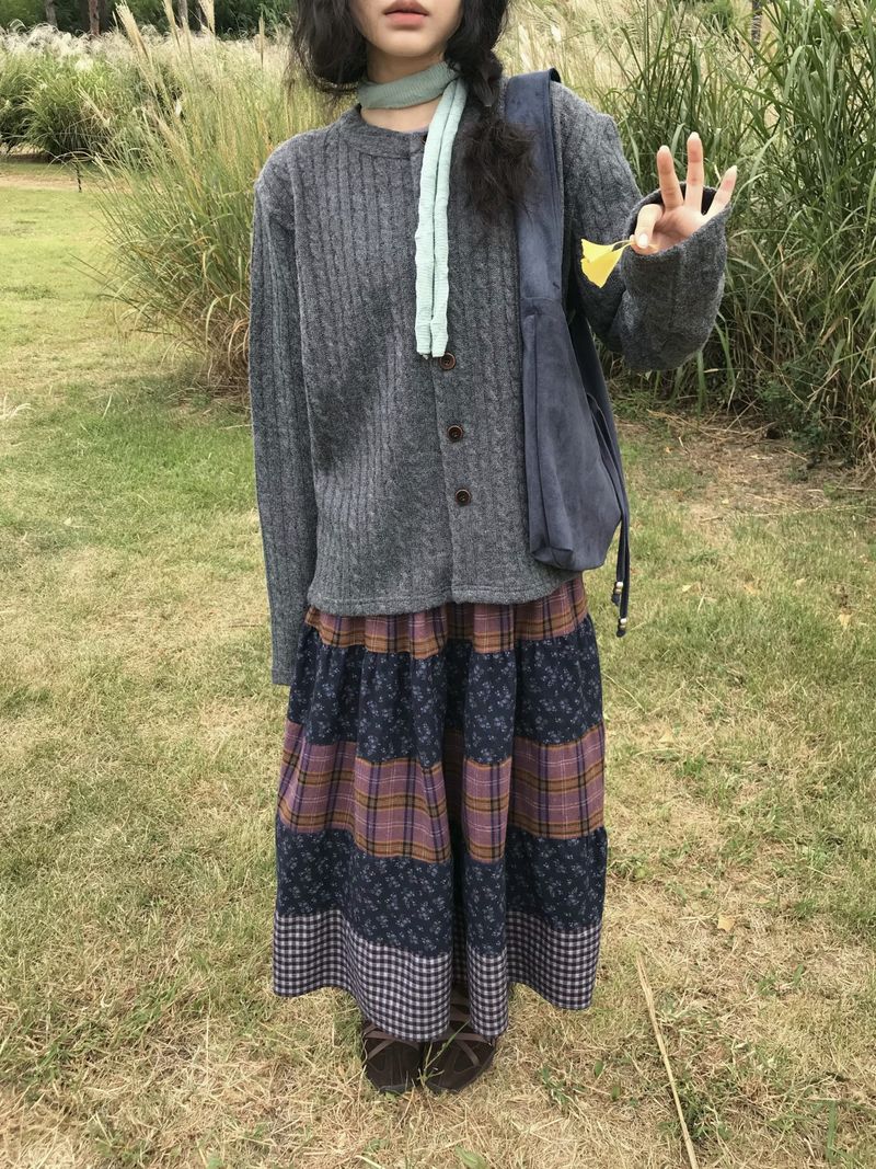 Vintage Pattern Skirt