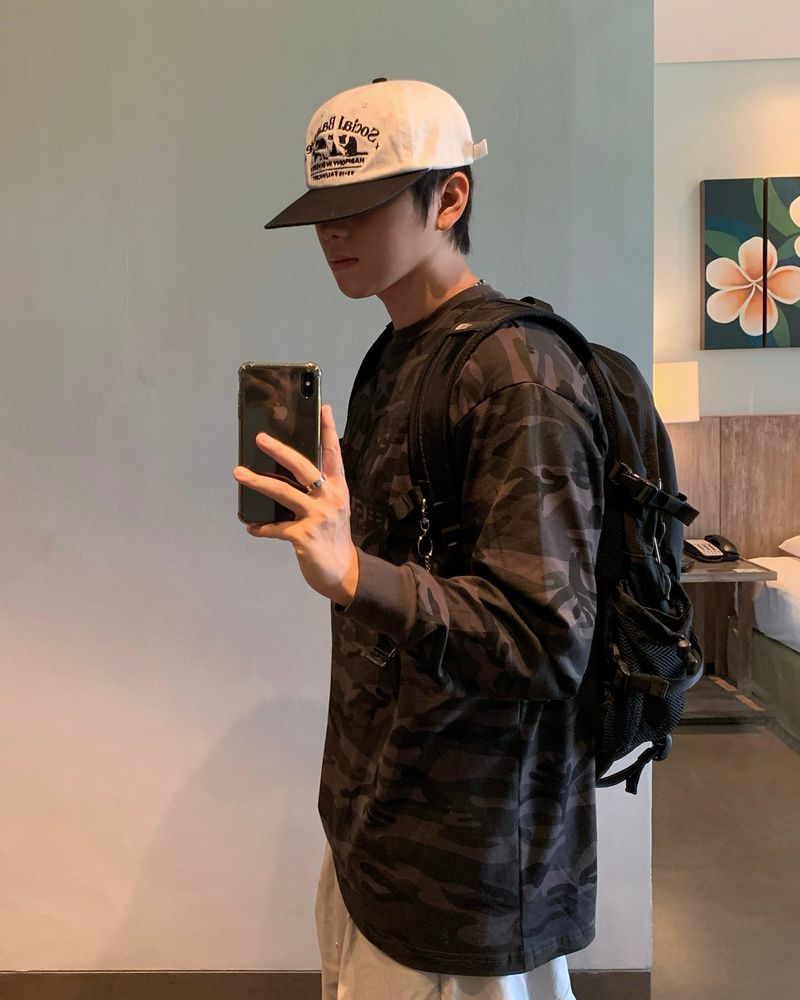 TOKYO Camouflage Long Sleeve 2C