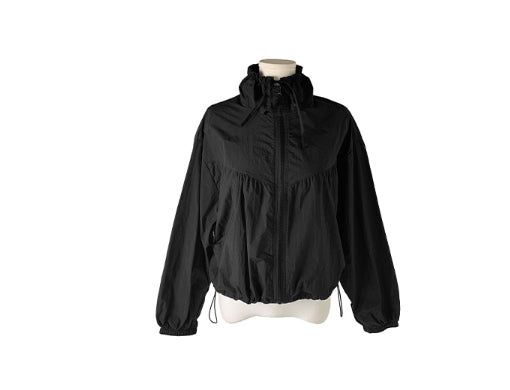 Colsin Shirring Cut Strap Windbreaker