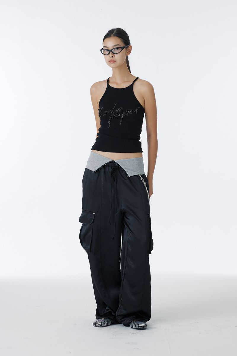 CORSET SHORT LEGGINGS (GRAY)