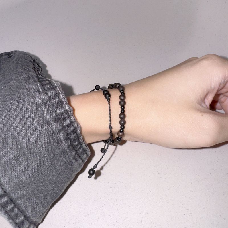 blackberry knot bracelet