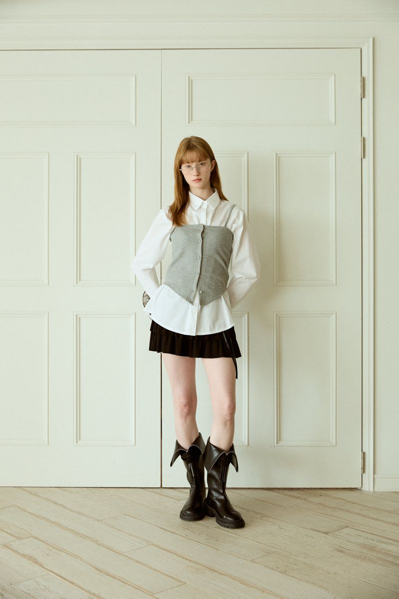 FRILL MINI SKIRT
