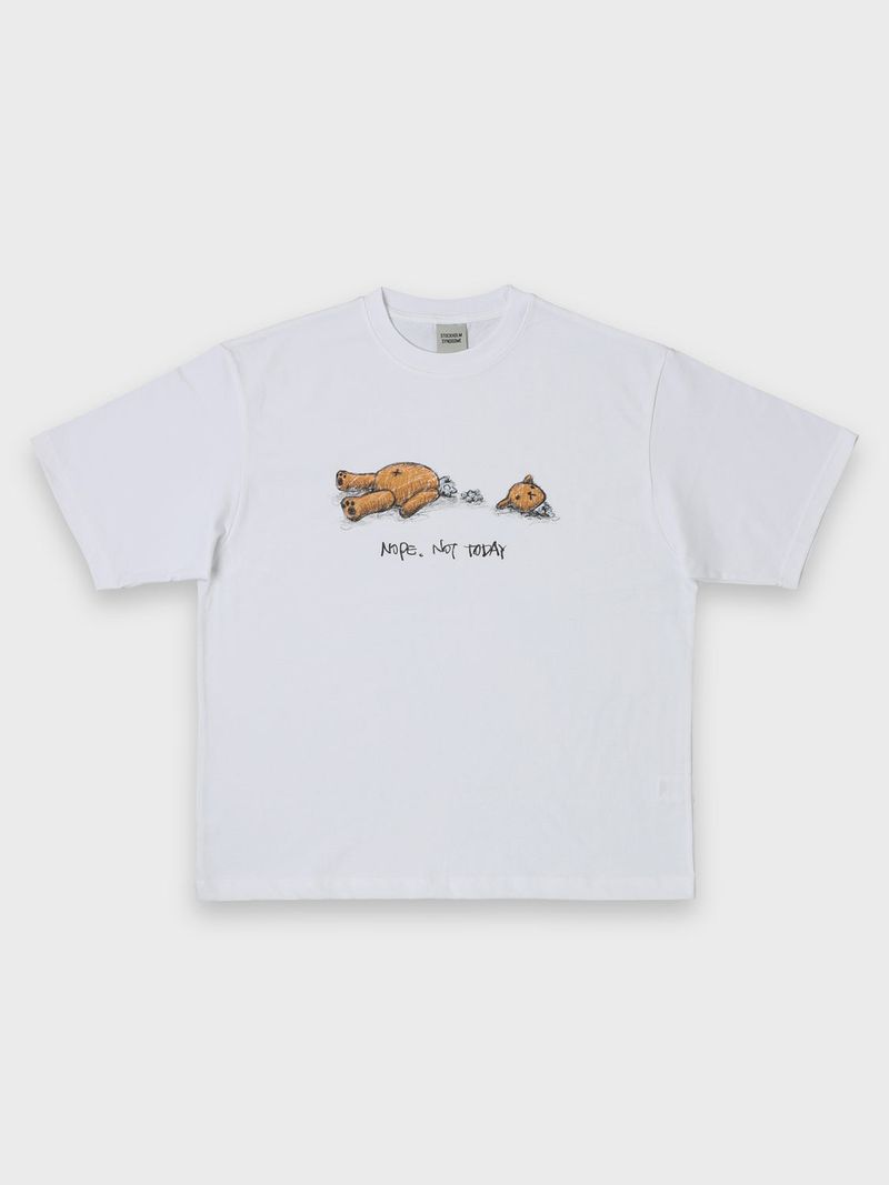 stockholm syndrome（ストックホルムシンドローム）の「NOT TODAY Tシャツ - ホワイト（トップス）」