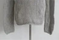 CHUNKY KNIT OVERSIZED PULLOVER (4COLORS!)