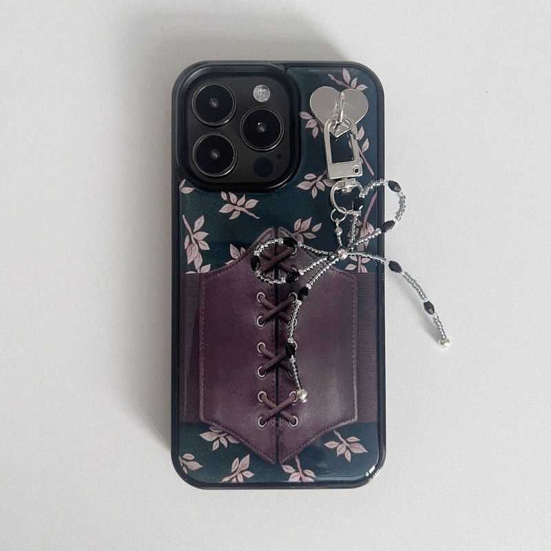 [MADE]Green Eyelet epoxy case