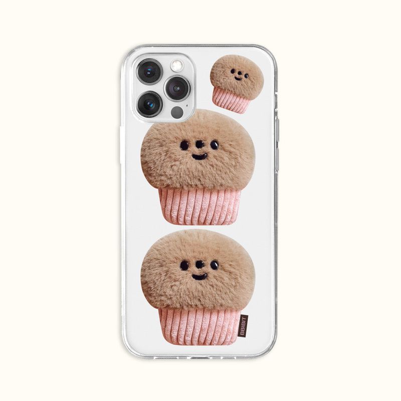 BBIBIT(ピビット)の「muffin keki Jelly Hard phone case(Smartphone Accessories)」