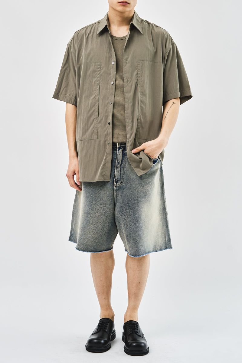 Milky Bermuda Denim Shorts