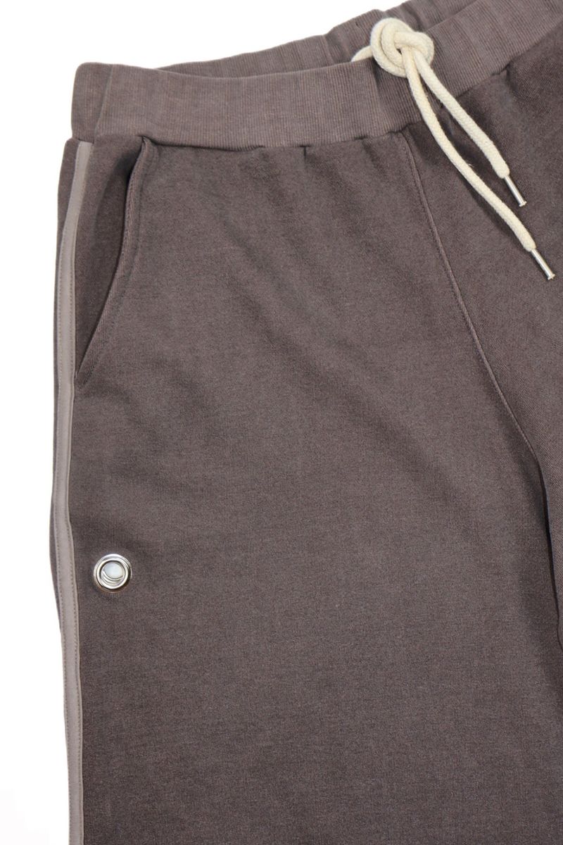 WIDE SWEATPANTS - BROWN
