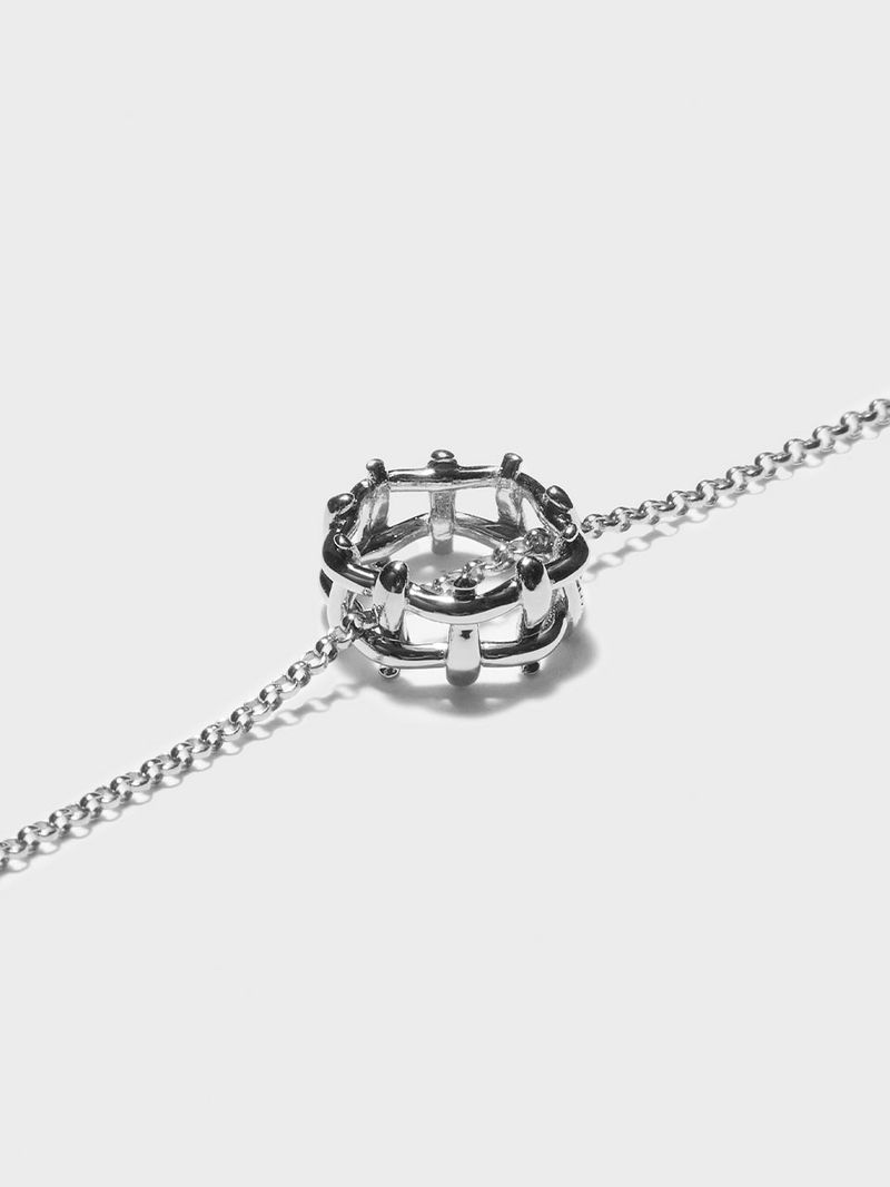 BONAFIDE JEWELRY(ボナファイドジュエリー)の「マルチハッシュタグブレスレット (シルバー)(アクセサリー)」