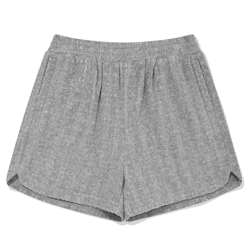 BANDING TERRY SHORT PANTS [MELNAGE GRAY]