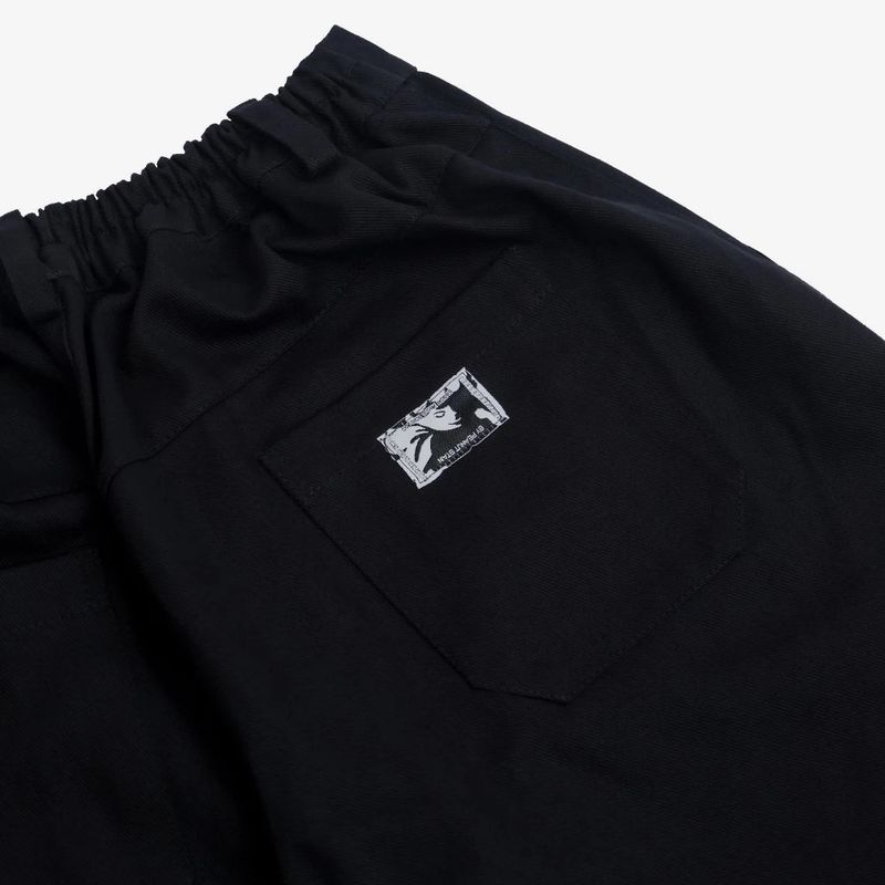 Baggy Balloon Pants Pump It Classic Black Outside Work Hours