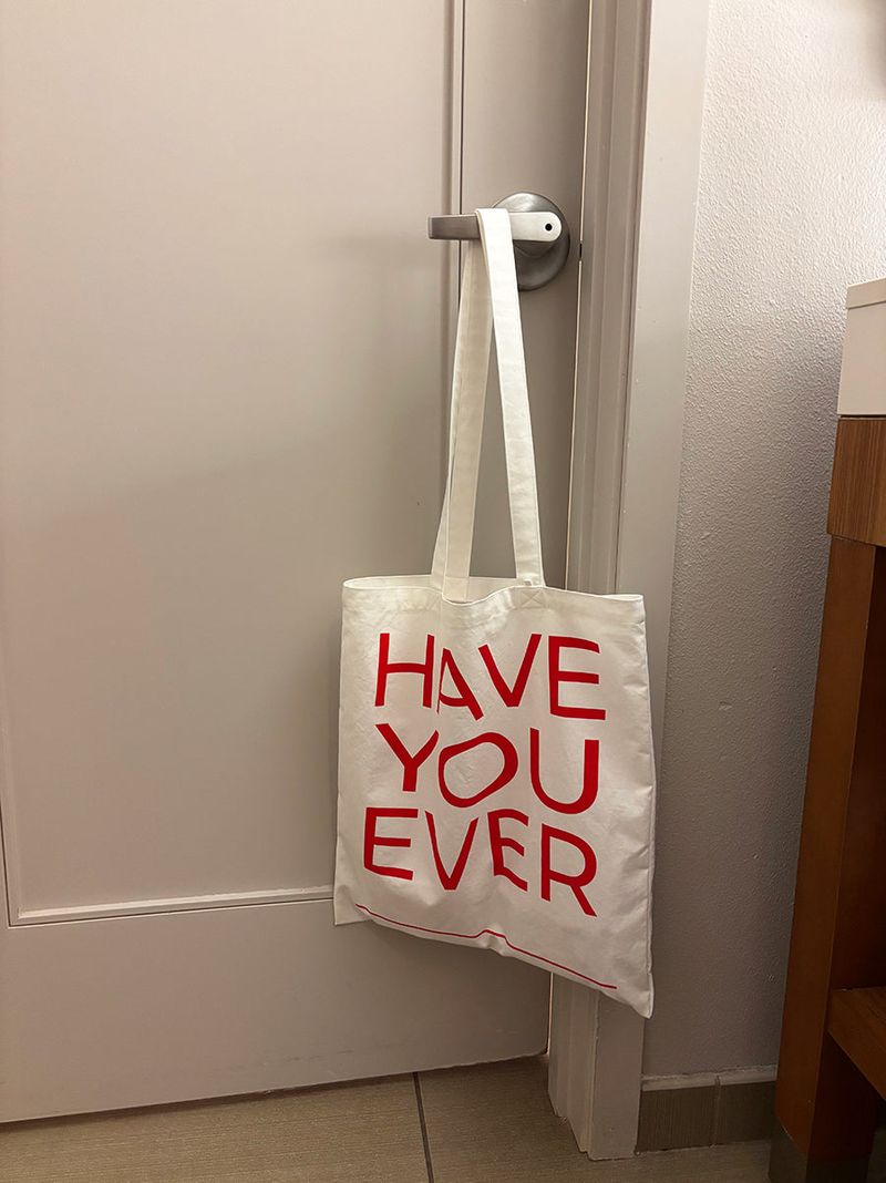 Lettering eco bag