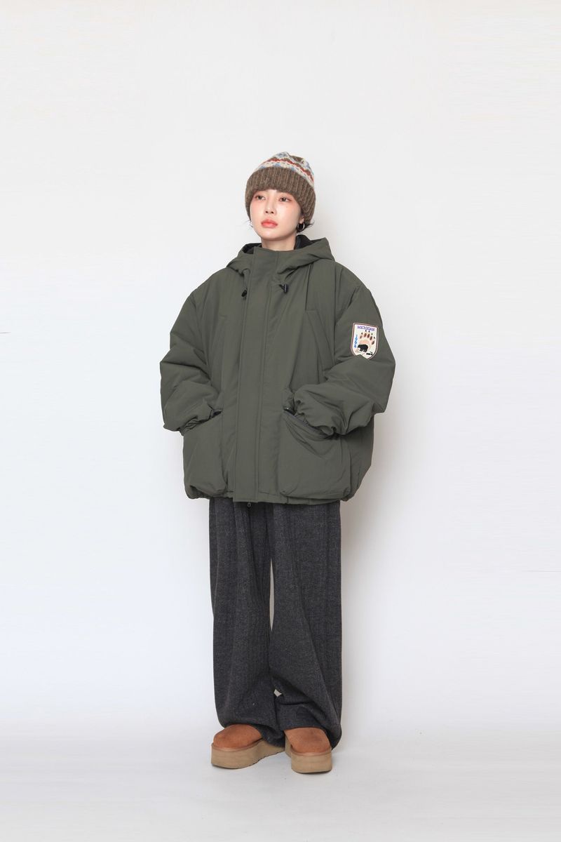 Mountain Patch Hooded Padding