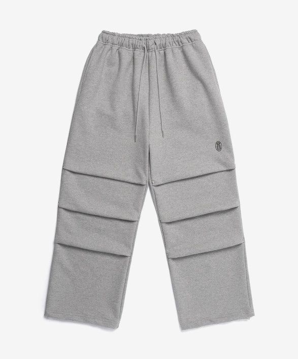 METAL THUNDER LOGO THREE LINE PARACHUTE PANTS