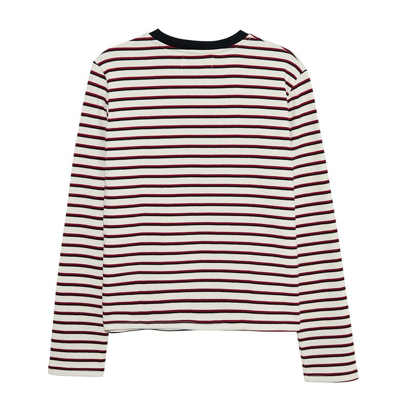 SLEEVE CREAM / BURGUNDY