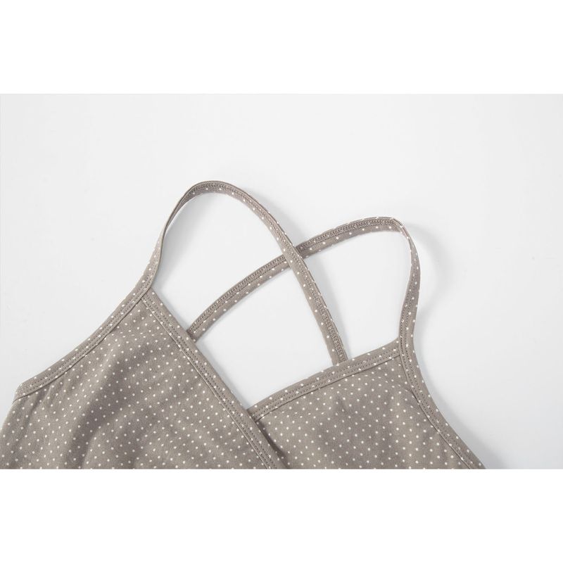 DOT CAMISOLE-BEIGE