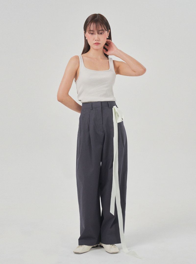 basic pants (dark grey)