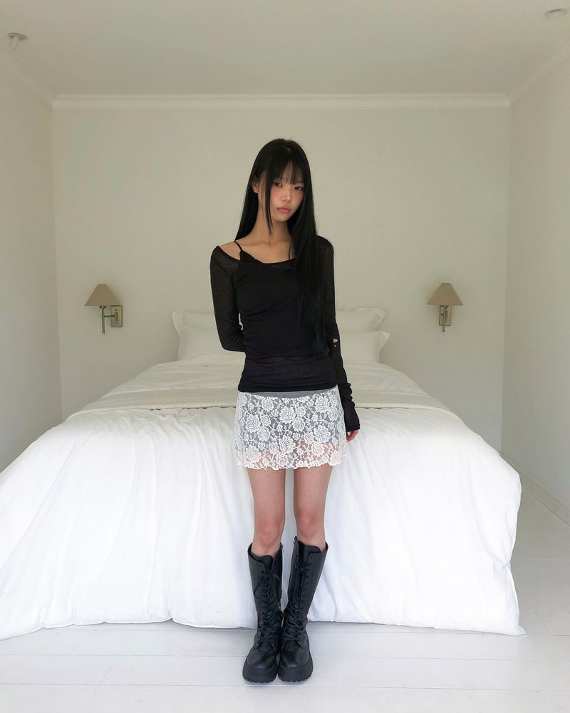 Bicho Lace Skirt Pants
